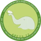 Logo de l'association Association des Parents d'Elèves de l'école Trompe Souris de Saint Georges du bois - APETS 72